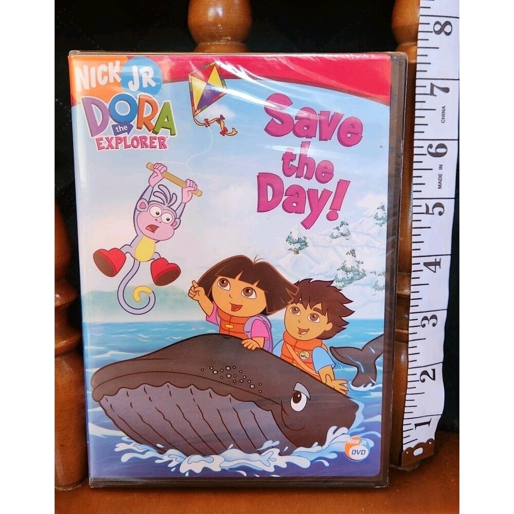 NEW Dora the Explorer Save the Day DVD MOVIE CARTOON NICK JR'S DORAS SAVES DAY